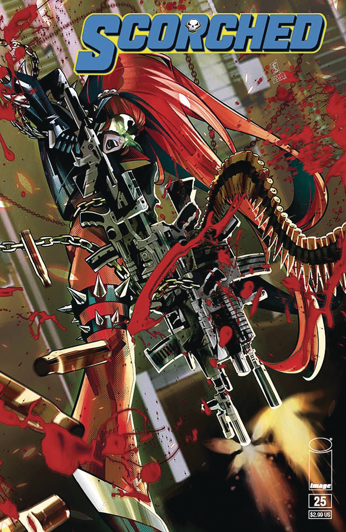 SPAWN SCORCHED #25 CVR A SABBATINI