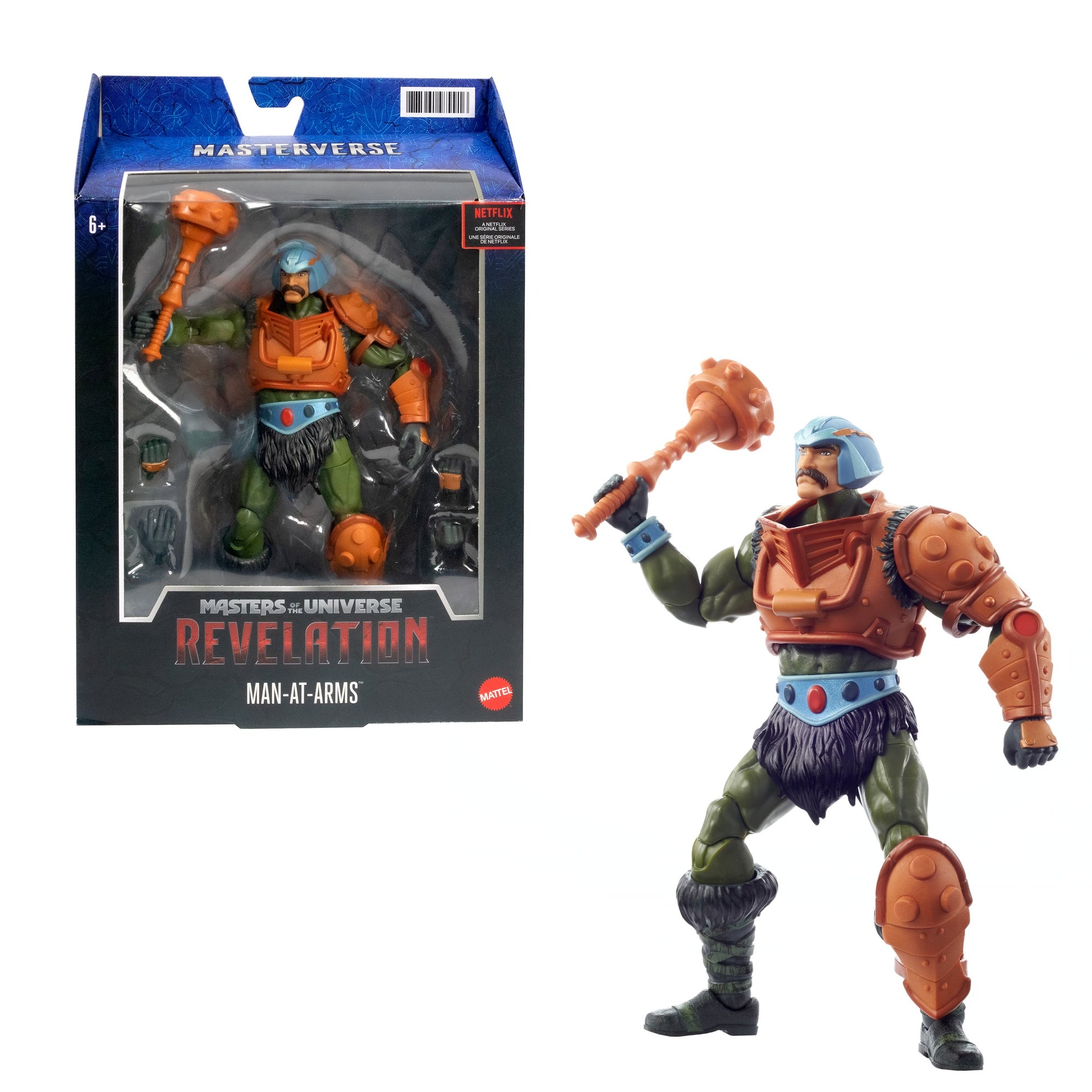 Masters of the Universe Masterverse Revelation Man-At-Arms Action Figure