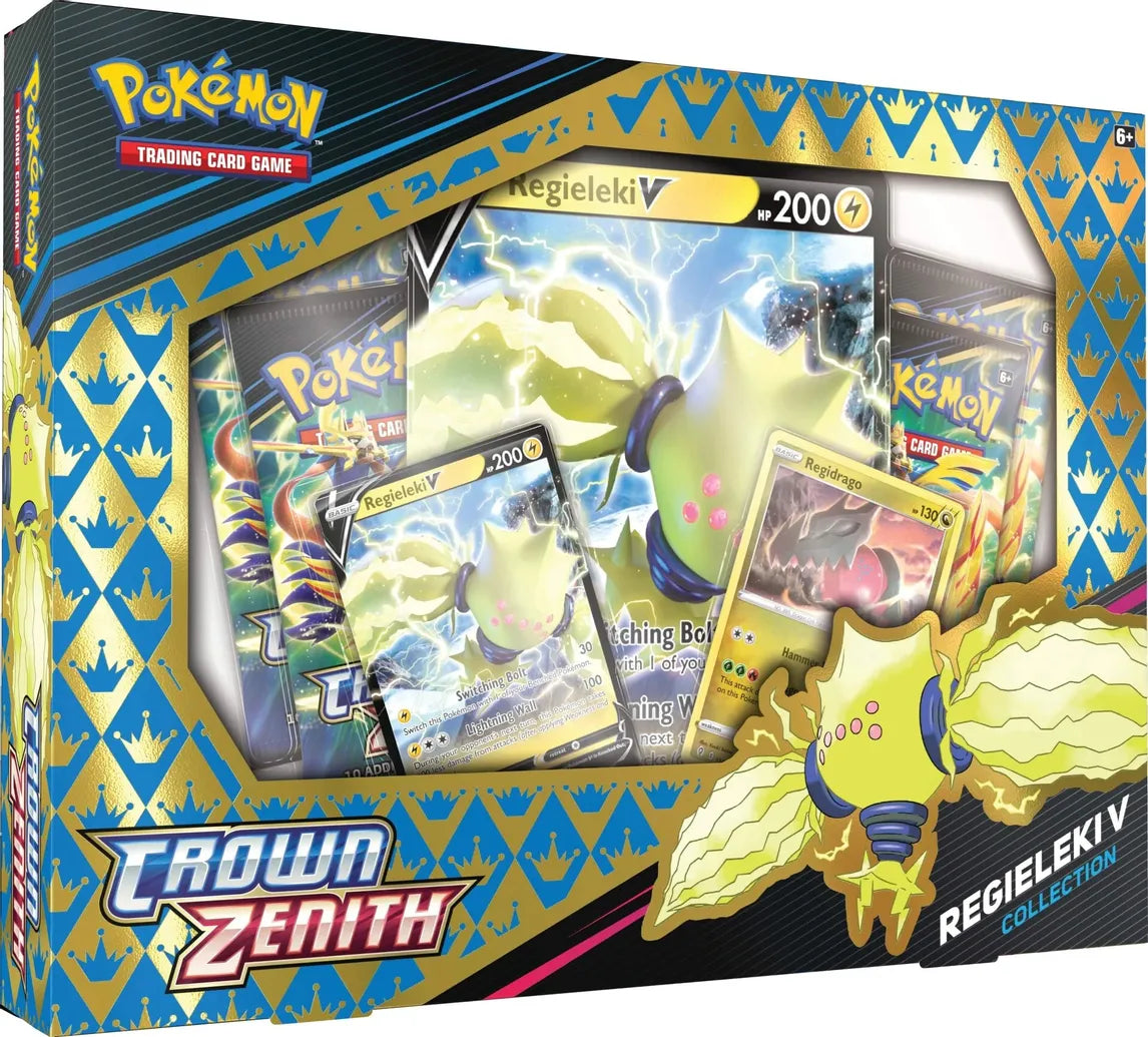 Pokemon TCG: CROWN ZENITH - Regieleki V Collection