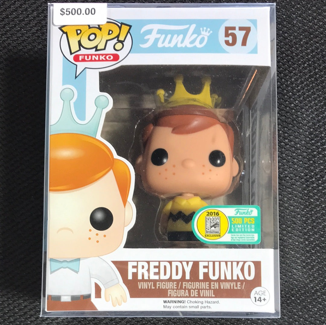 Funko POP! PSA 9 MINT Funko Fundays - Freddy As Charlie Brown - SDCC  Exclusive