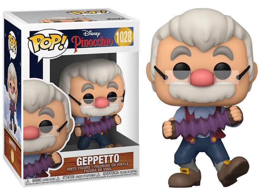 Pop! Pinocchio Geppetto – Lake Funko Hartwell Collectibles Vinyl Disney Pop!