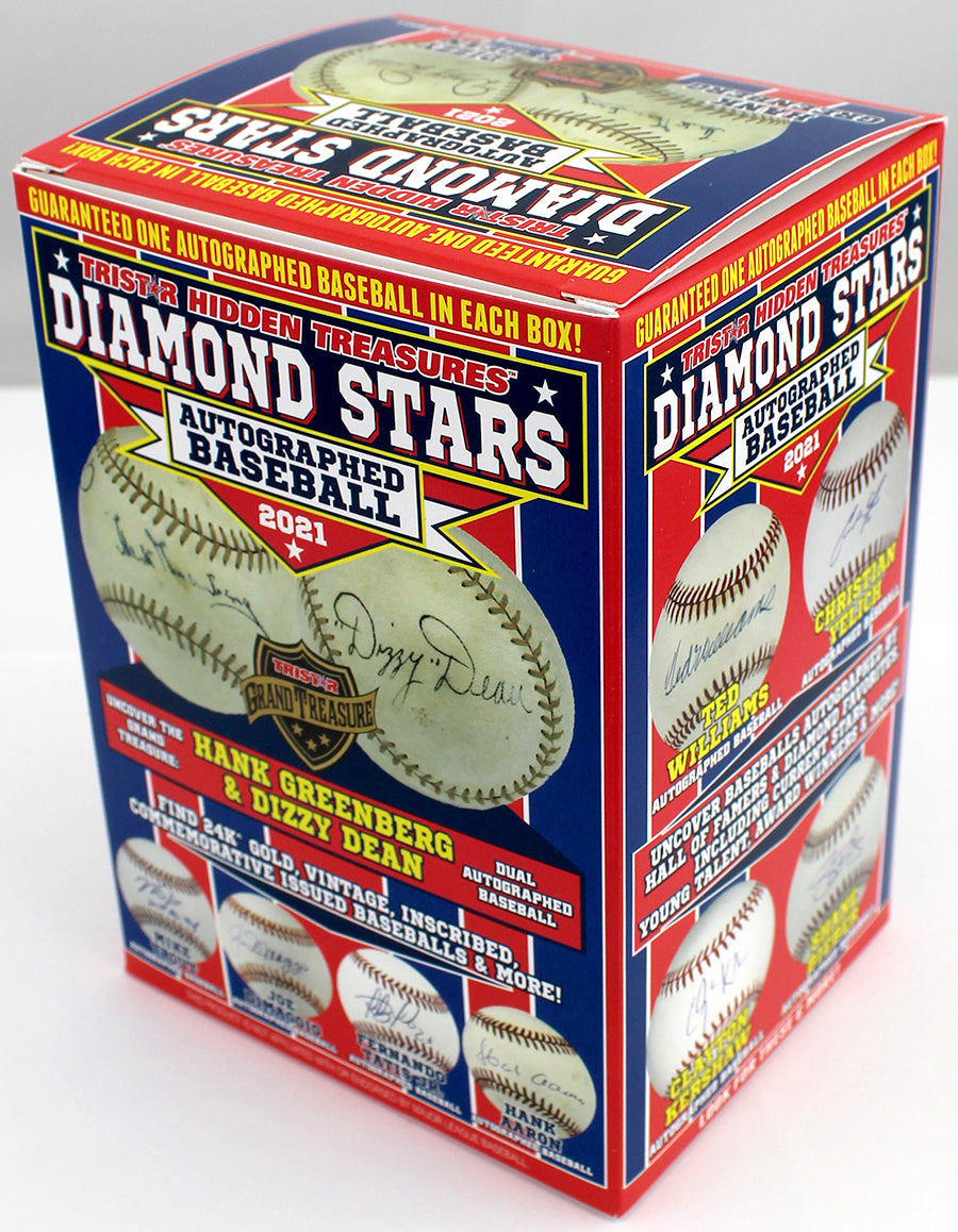 2022 TriStar Hidden Treasures Diamond Stars Autographed Baseball