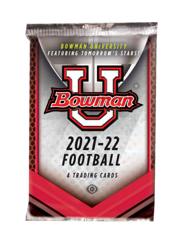Topps: Bowman University 2021-22 Football - Hobby Pack