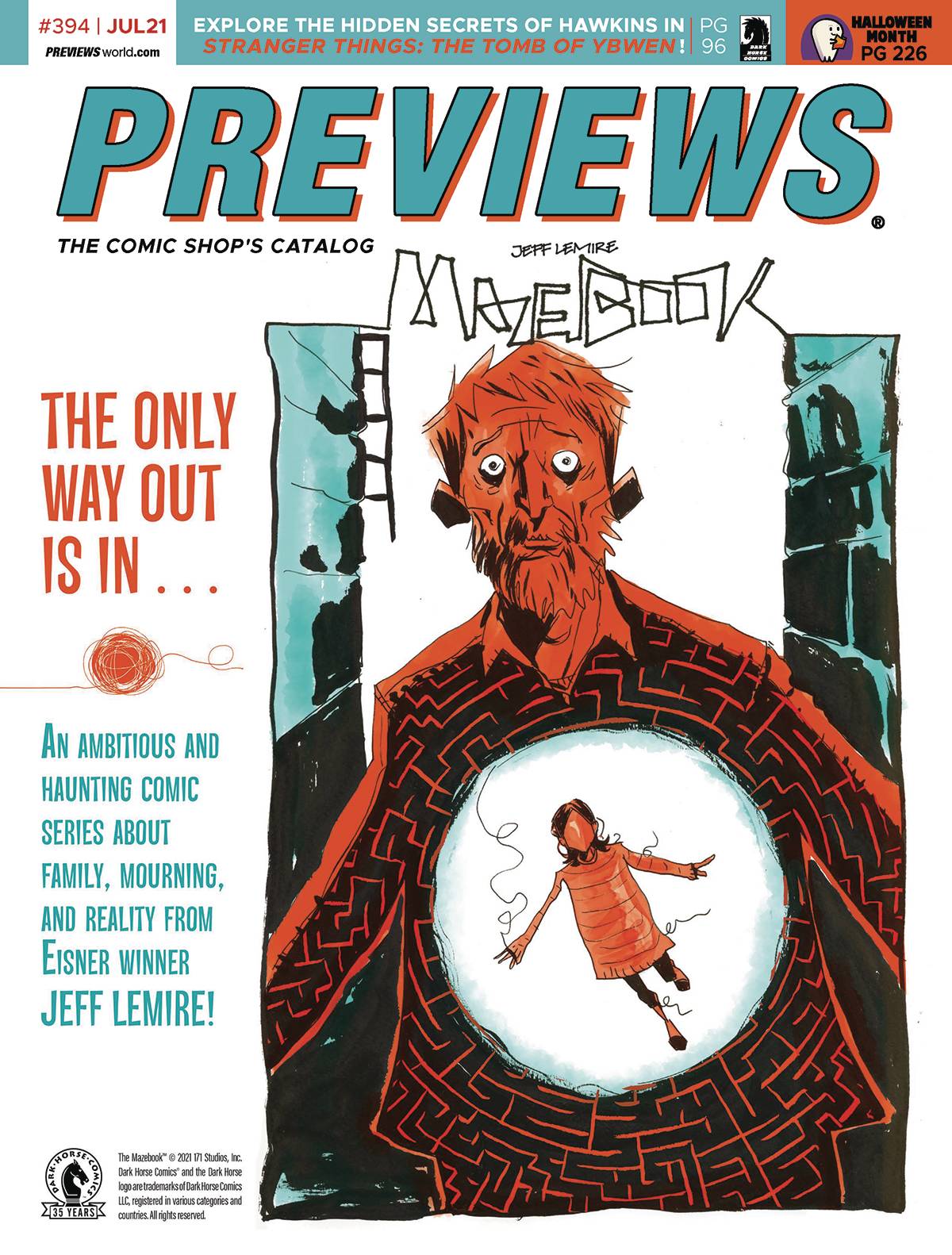 Previews Catalog #394 (July 2021)