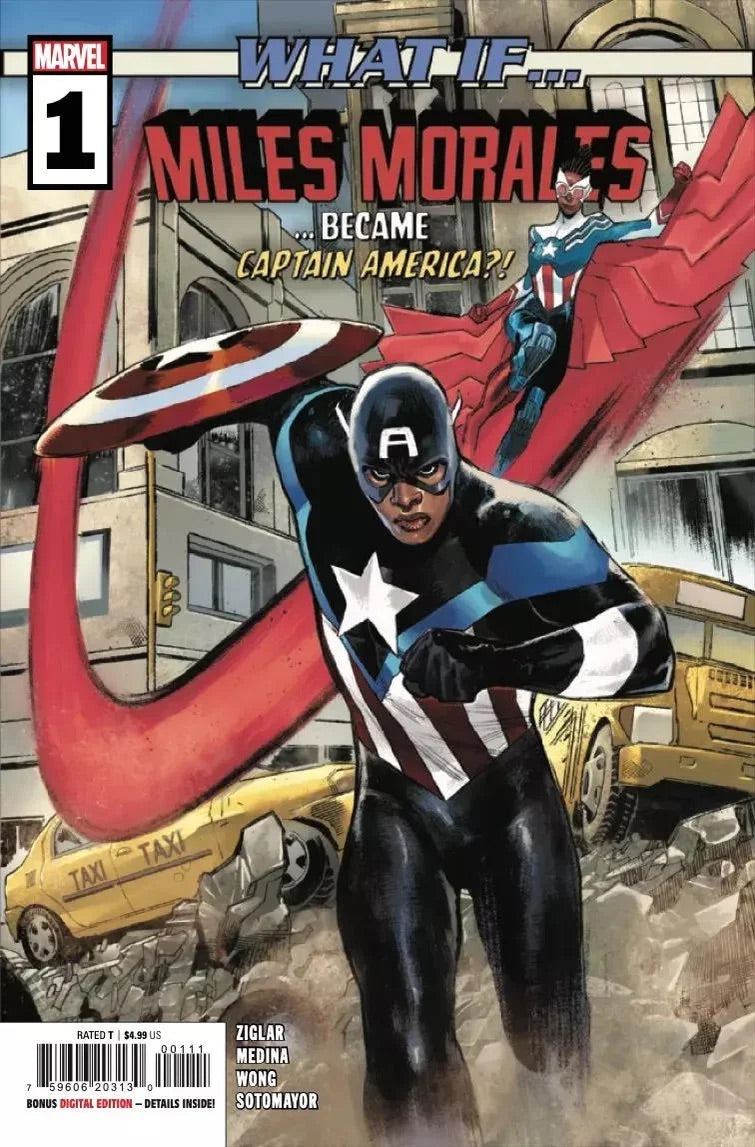 Marvel Comics: What If… Miles Morales… Became Captain America?! - #1