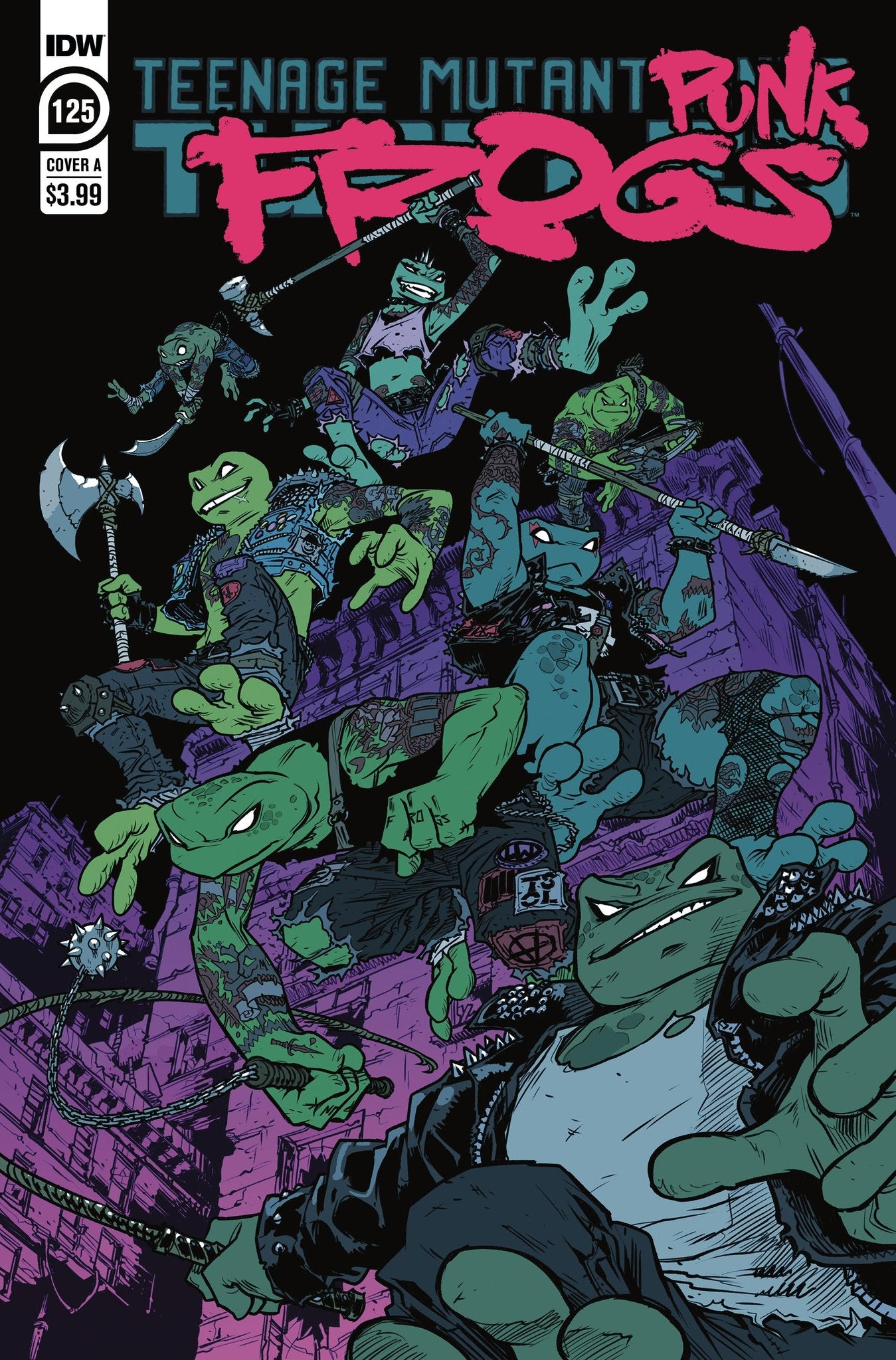IDW Comics: Teenage Mutant Ninja Turtles - #125