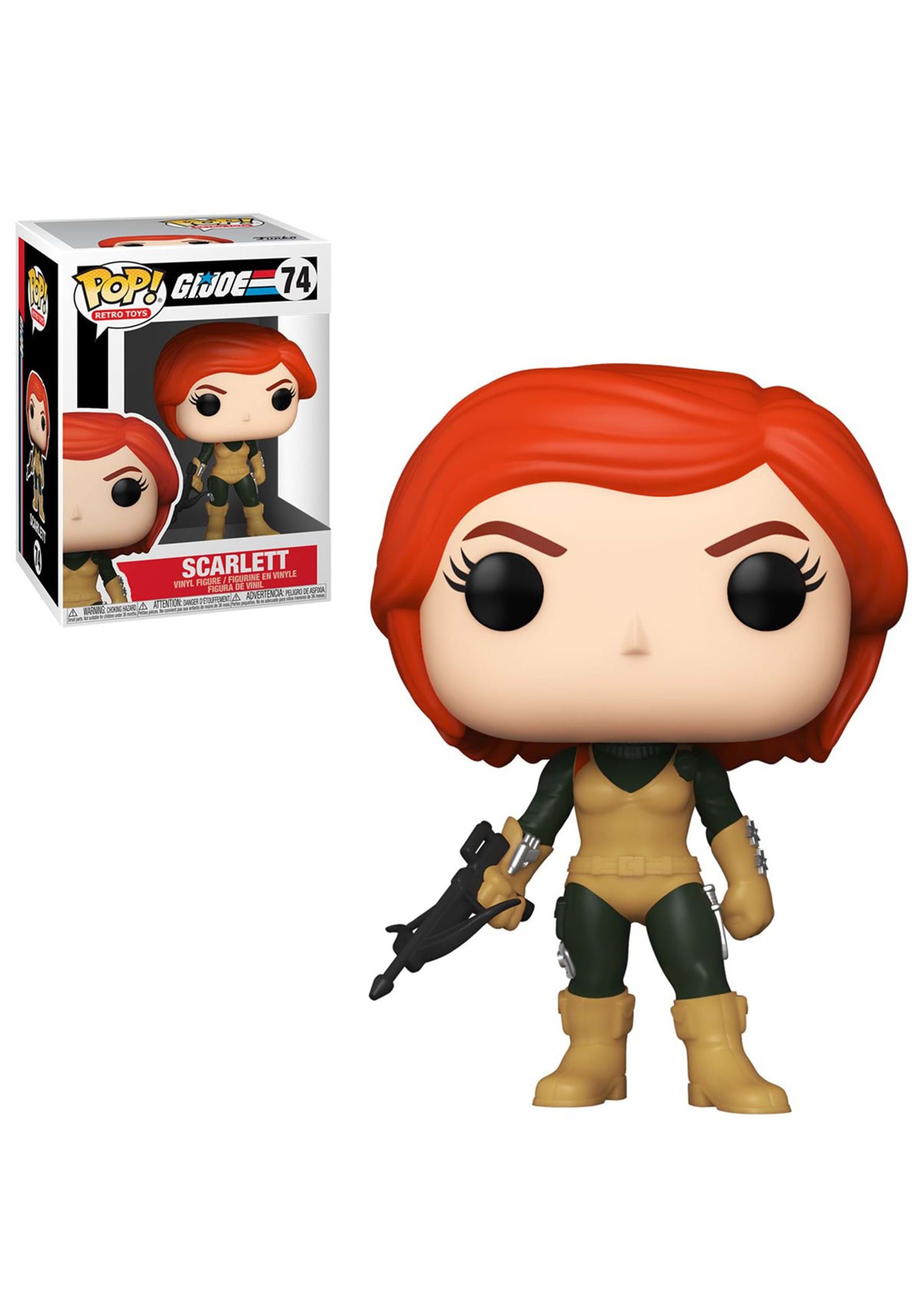 G.I.Joe: Scarlett - Funko Pop! Retro Toys