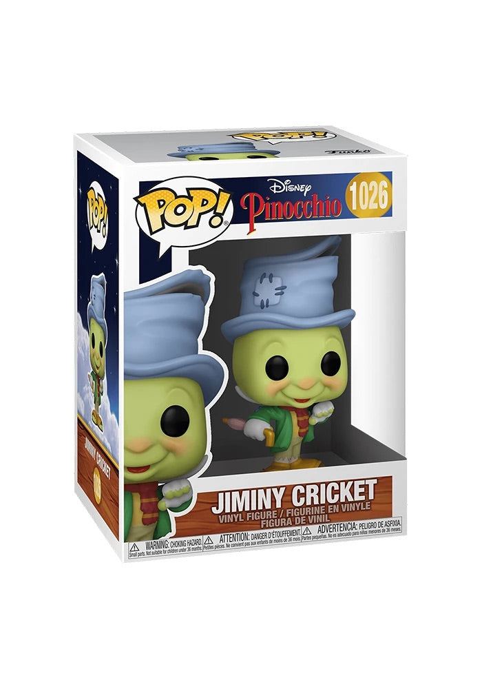 – Hartwell Cricket Jiminy Lake Pinocchio: Pop! Collectibles Funko Disney -