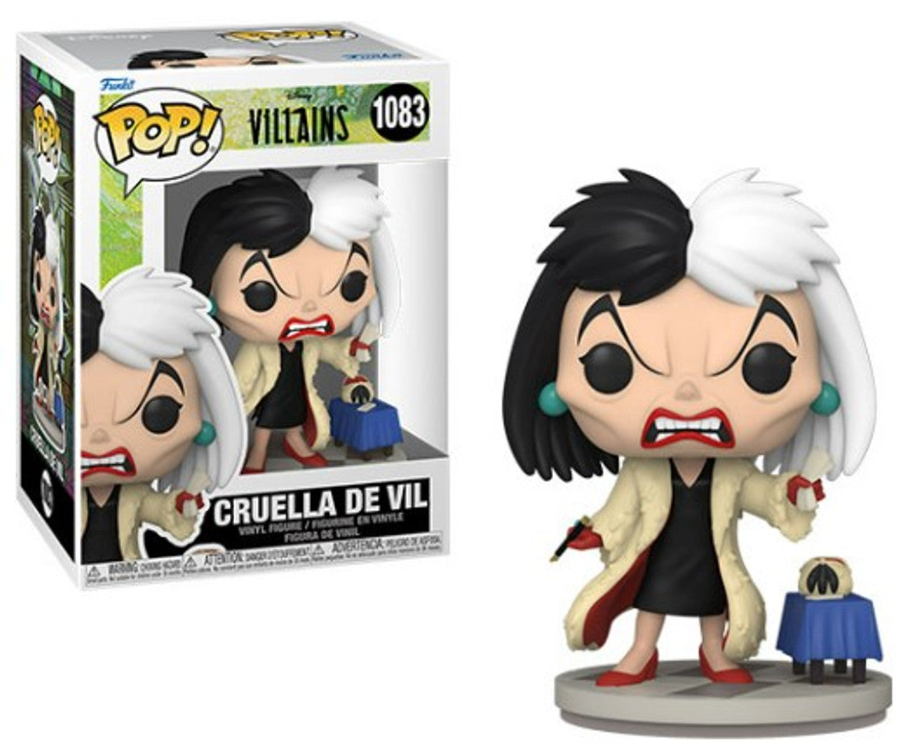 Villains: Cruella De Vil - Funko Pop!