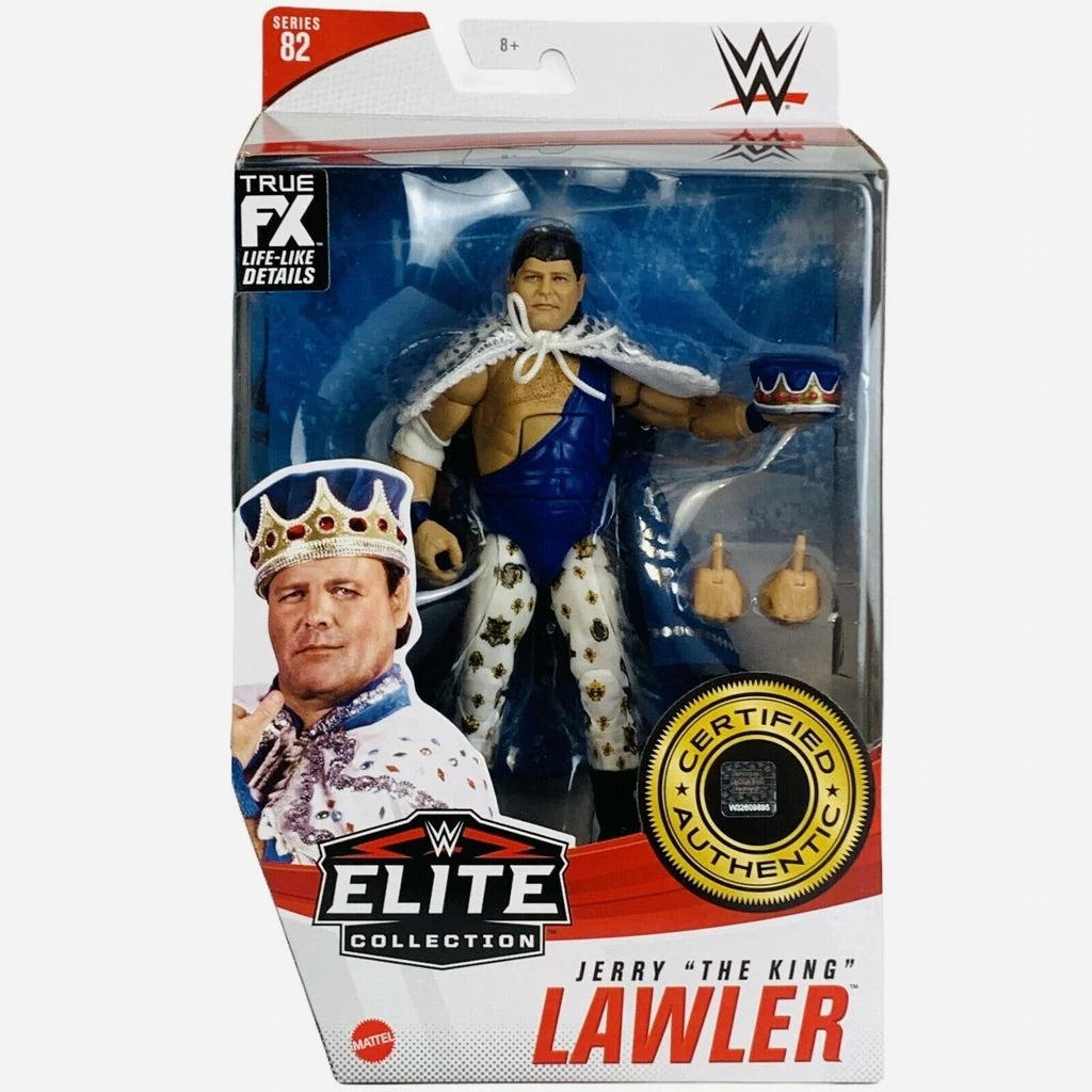 WWE Elite Jerry "The King" Lawler Figure (Series 82)