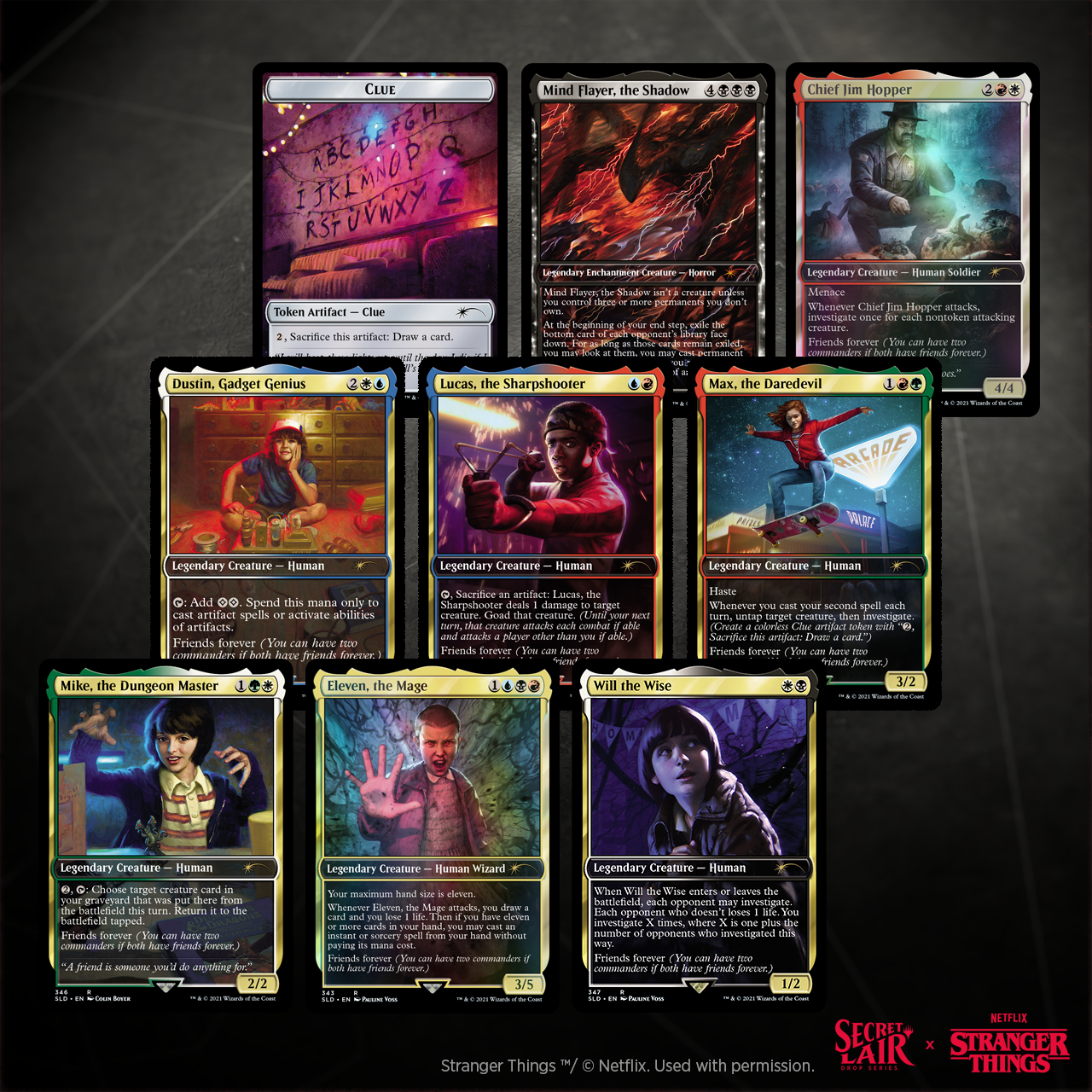 Magic The Gathering: Secret Lair x Stranger Things - Drop Series Box