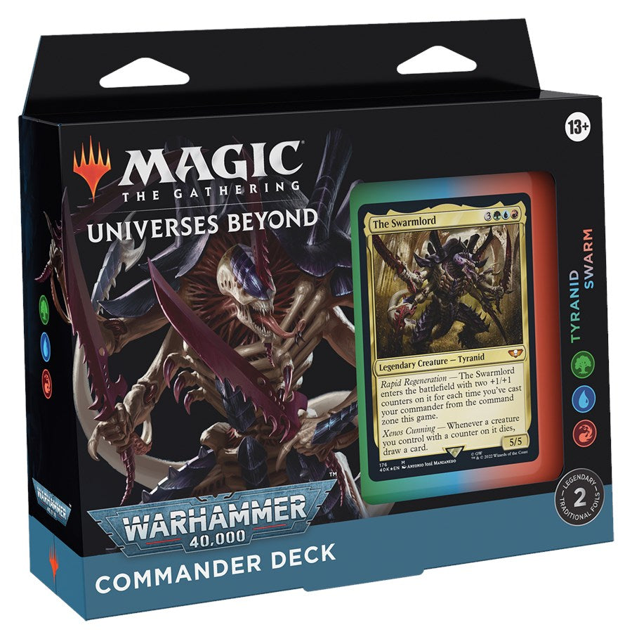 Magic The Gathering: Warhammer 40,000 Universes Beyond - Tyranid Swarm Commander Deck