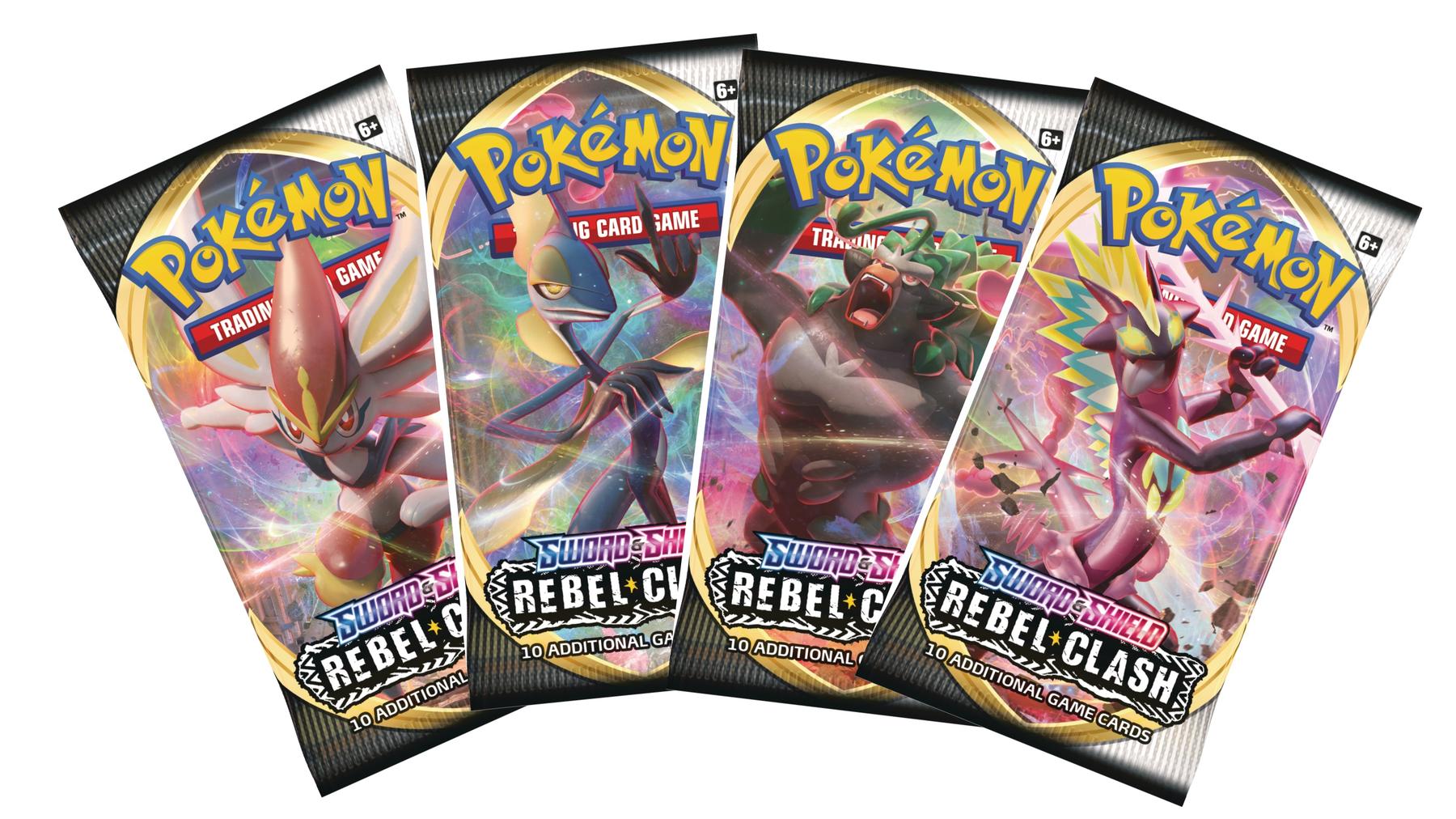 Pokemon Rebel Clash TCG Booster Pack