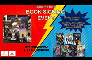 Meet Comic Book Artist Braxton Cosby Saturday, Sept. 17 at Lake Hartwell Collectibles