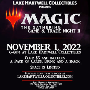 Magic the Gathering Game & Trade Night Returns to Lake Hartwell Collectibles on November 1!