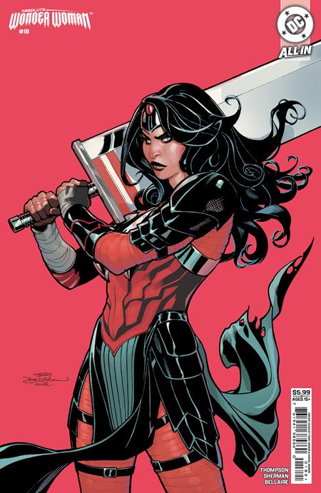 ABSOLUTE WONDER WOMAN #18 CVR B TERRY DODSON CARD STOCK VAR