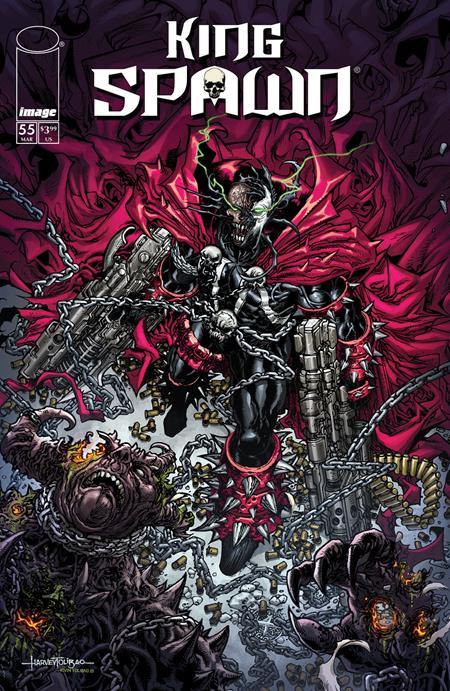 KING SPAWN #55 CVR A HARVEY TOLIBAO COMIC