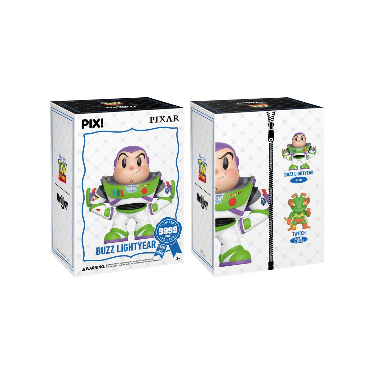 Thrilljoy : Disney Pixar Toy Story Buzz Lightyear Pix! 2026 Convention Exclusive (LE 9999)