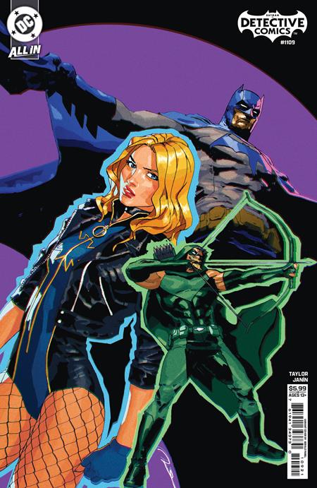 DETECTIVE COMICS #1109 CVR B GERALD PAREL CARD STOCK VAR COMIC