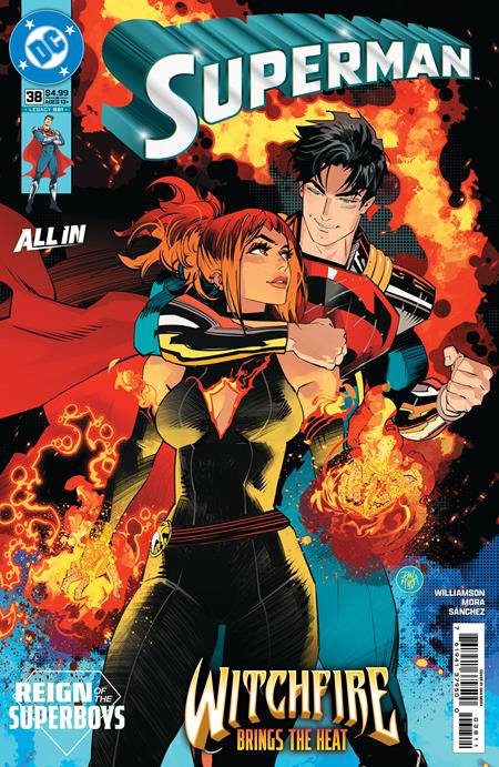 SUPERMAN #38 CVR A DAN MORA (THE REIGN OF THE SUPERBOYS) COMIC