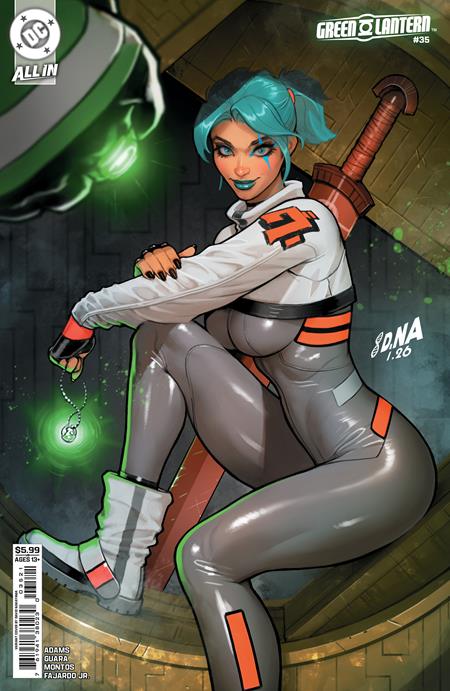 GREEN LANTERN #35 CVR B DAVID NAKAYAMA CARD STOCK VAR COMIC