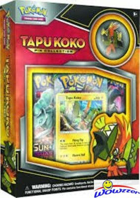 Pokemon Tapu Koko Pin Collection