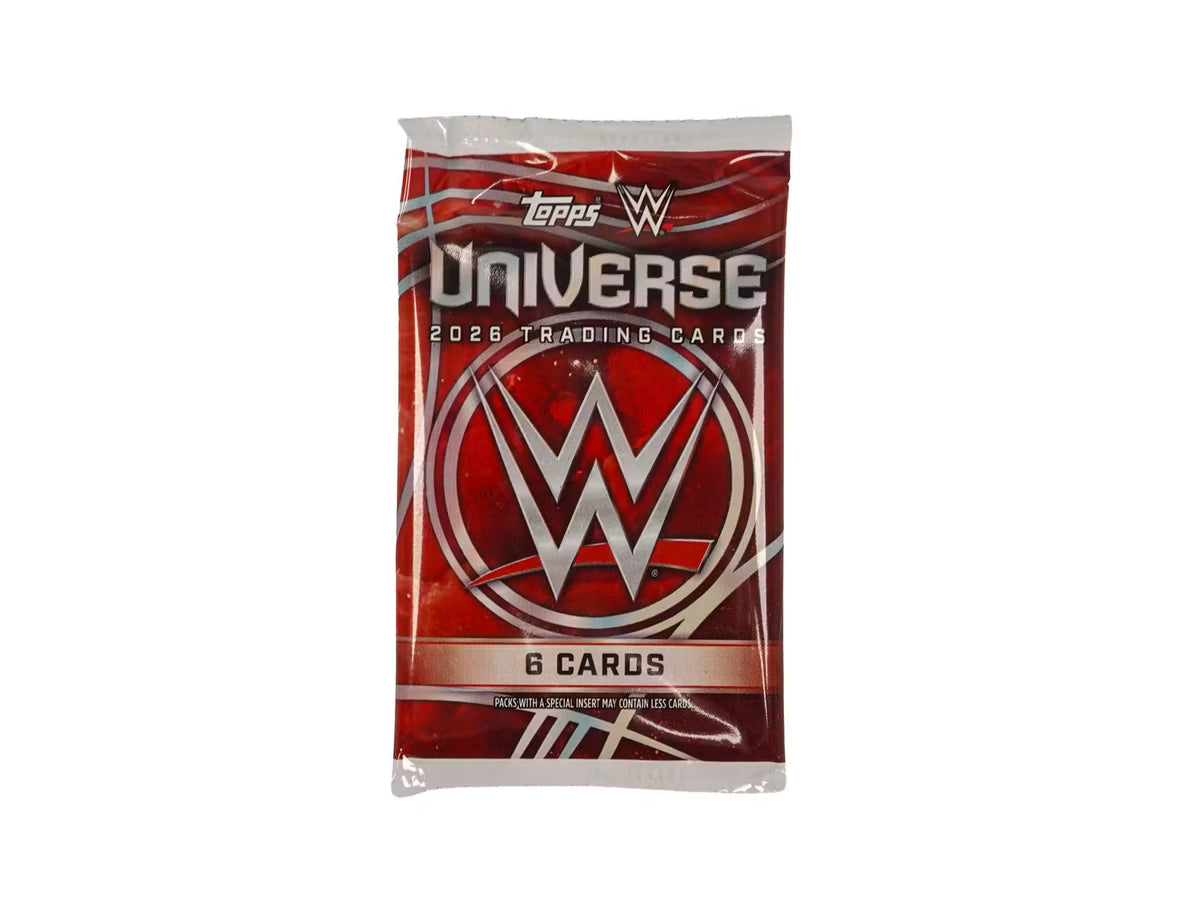 Topps : 2026 WWE Universe Wresting Retail Pack (1 Pack)