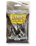 Dragon Shield:  Smoke - Perfect Fit Sleeves (100-Pack)