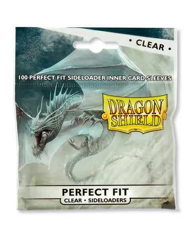 Dragon Shield:  Clear - Perfect Fit Sideloaders  (100-Pack)