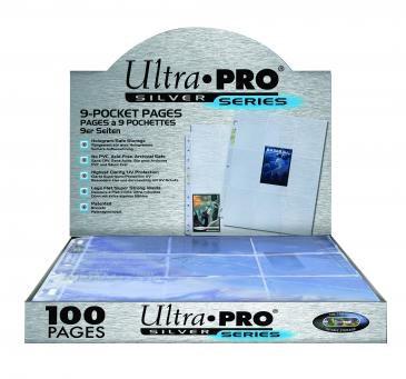 Ultra Pro Silver Series Standard 9-Pocket Pages (100-Pack)