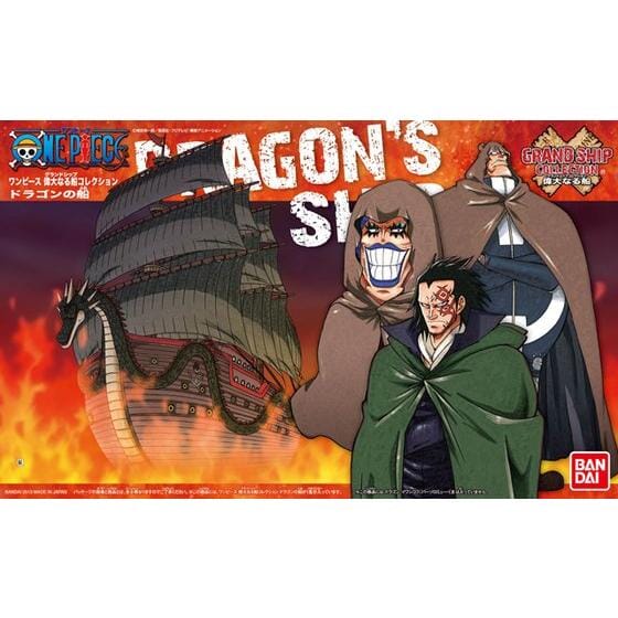One Piece Grand Ship Collection Dragon's Ship Model Kit