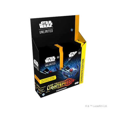 Star Wars: Unlimited - Jump to Lightspeed Carbonite Edition Booster Box