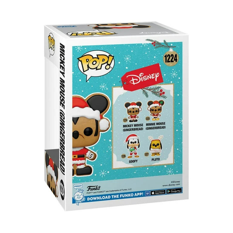 POP! Disney: Holiday - Gingerbread Santa Mickey Mouse Vinyl Figure