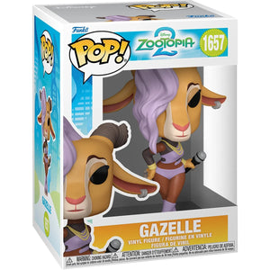 Zootopia 2 Gazelle Funko Pop! Vinyl Figure #1657