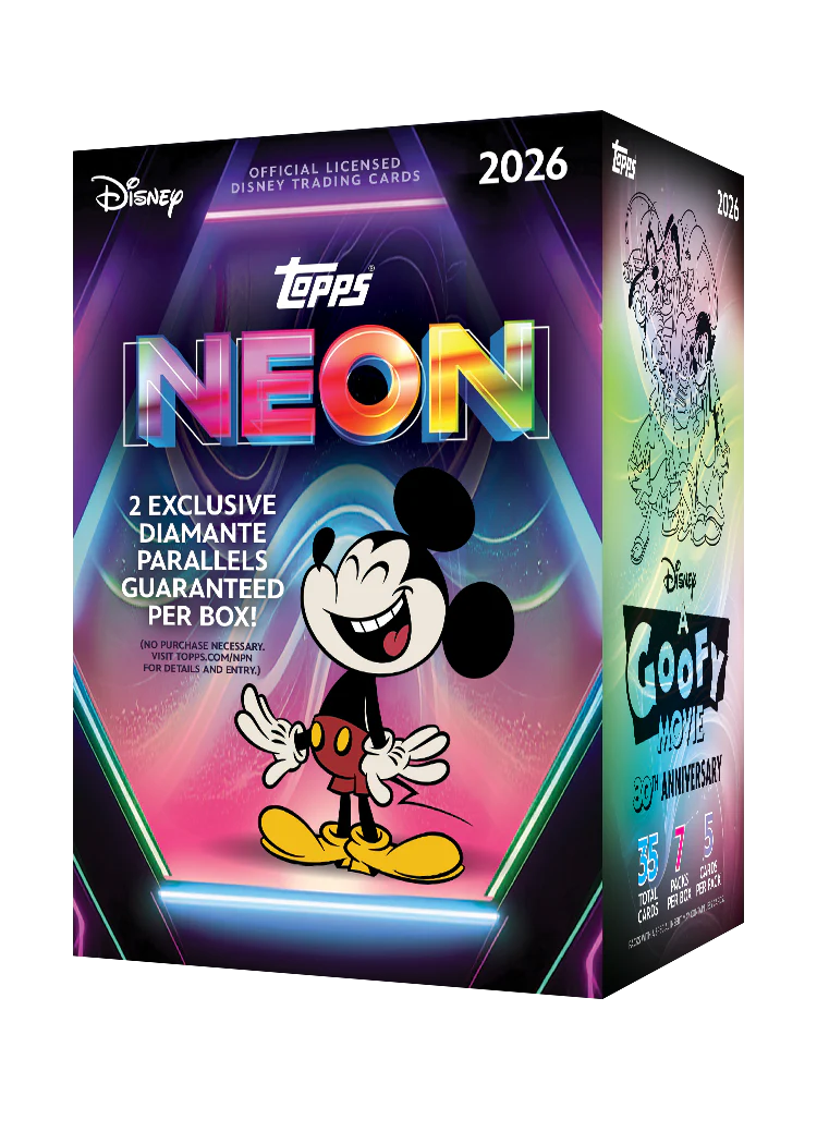 2026 Topps Disney Neon Blaster Box