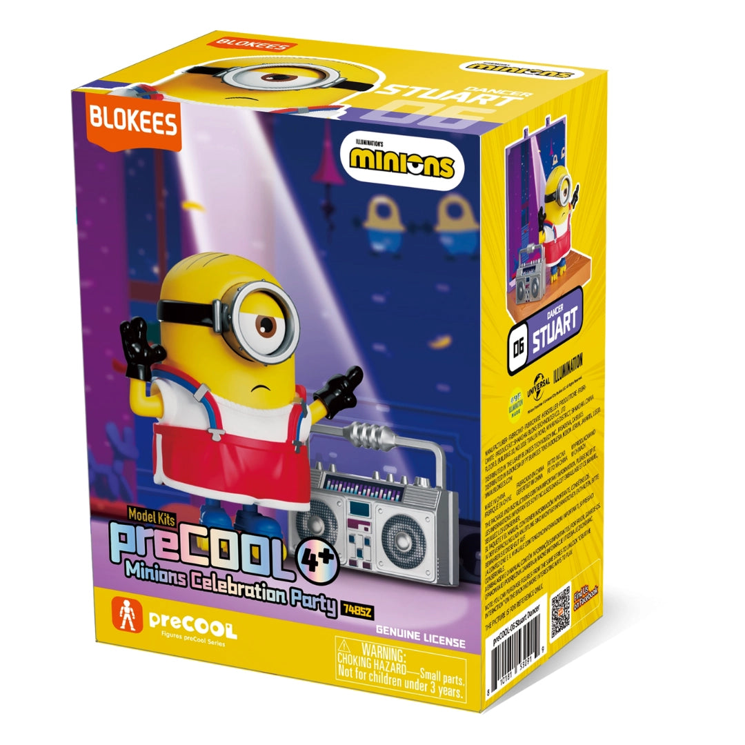 Blokees Minions - DANCER STEWART - preCOOL: Minions Celebration Party Model Kit