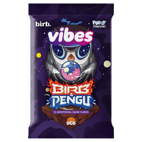 Pudgy Penguins Trading Card Game Vibes Birb & Pengu Booster Pack