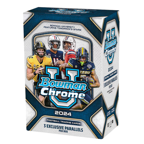 2024 Bowman Chrome U Football Blaster Box