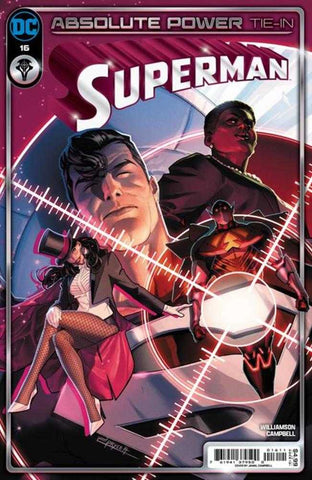 DC Comics:  Superman #16 - ABSOLUTE POWER TIE-IN Cover A Jamal Campbell