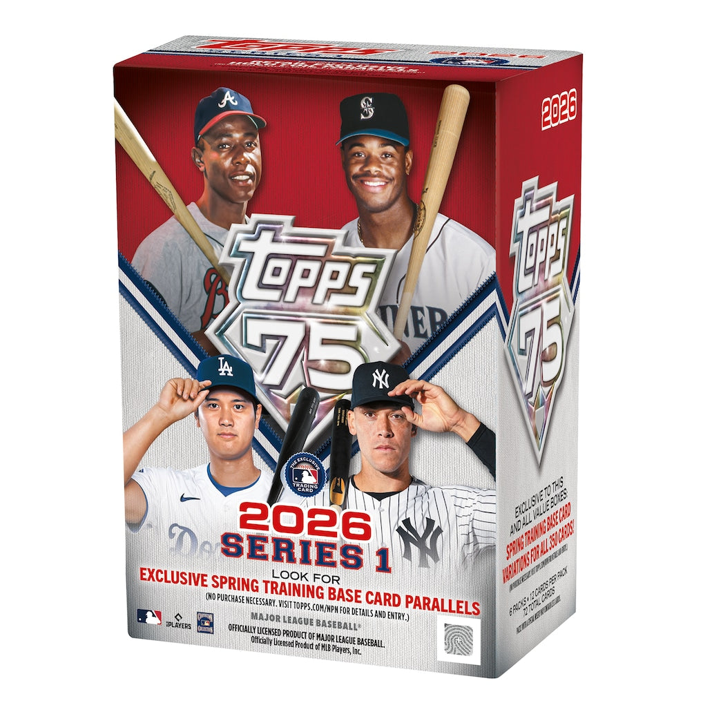 2026 Topps Baseball Series 1 Factory Sealed Blaster Box