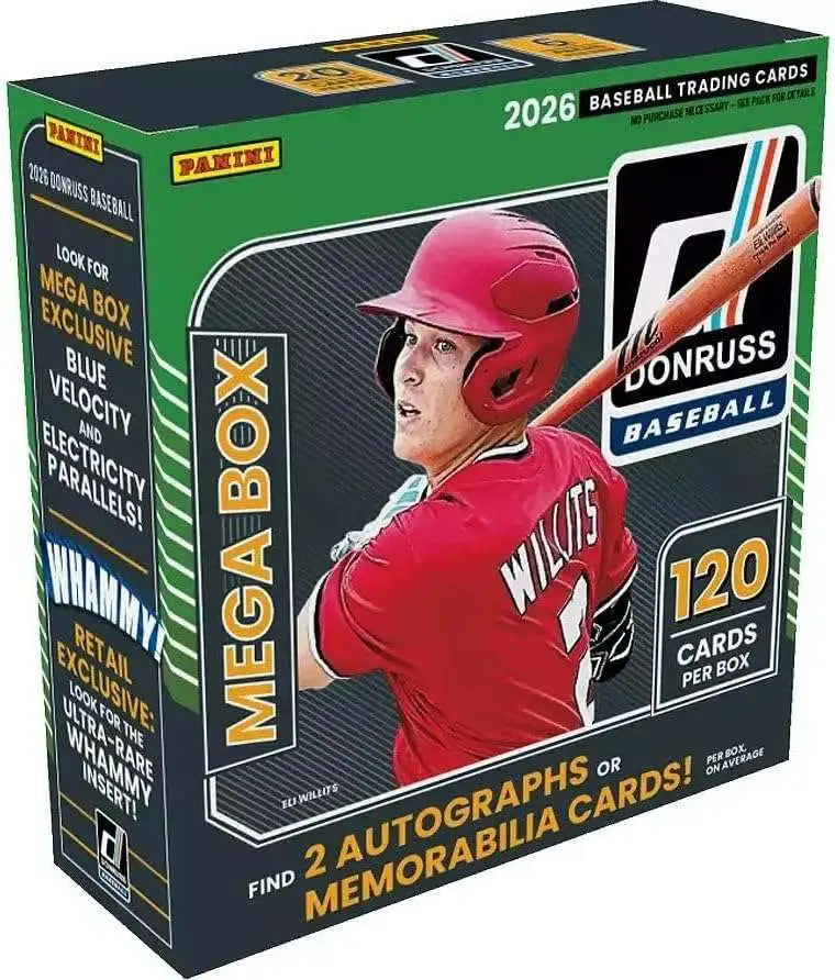 2026 Panini Donruss Baseball Mega Box