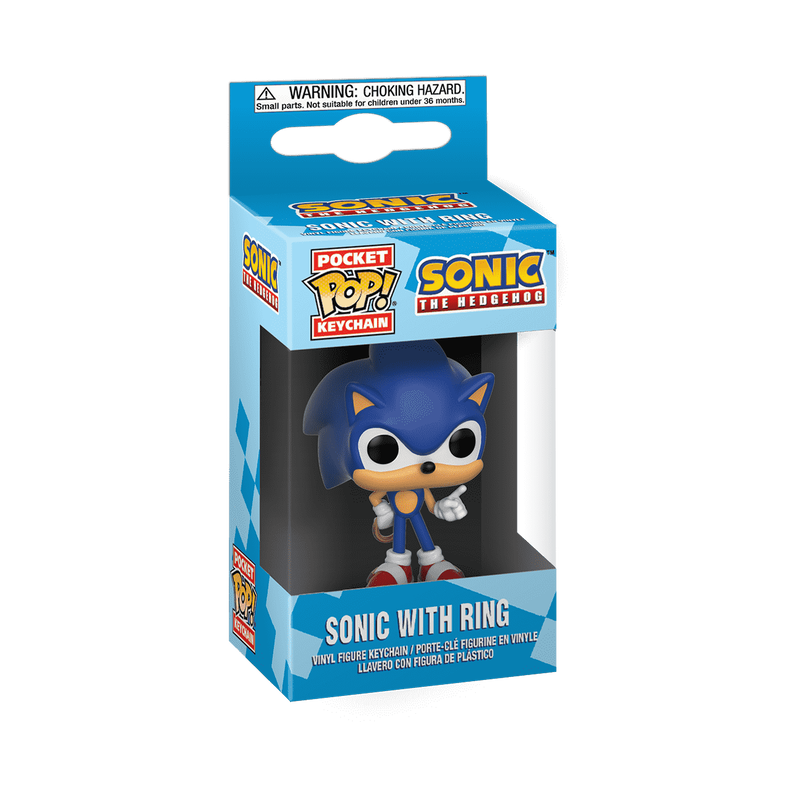 Funko Pop! : Keychain - Sonic With Ring