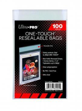 Ultra Pro One-Touch Resealable Bags (100-Count Pack)