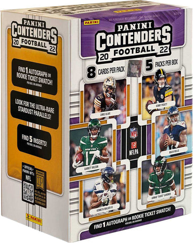 2022 Panini Contenders Football Blaster Box