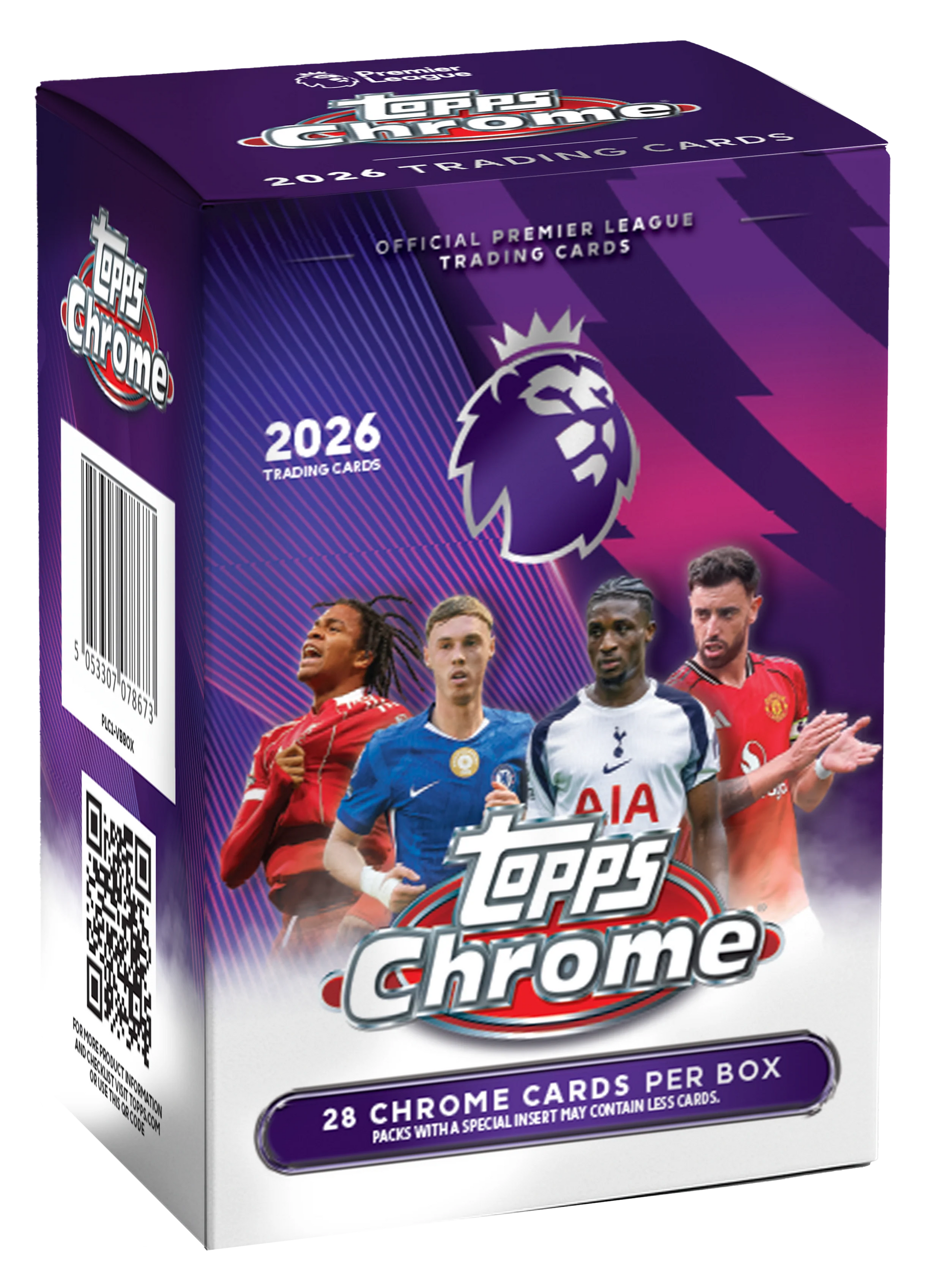 2026 Topps Chrome Premiere League Blaster Box