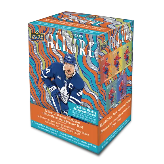 2025-26 Upper Deck Allure NHL Hockey Blaster Box