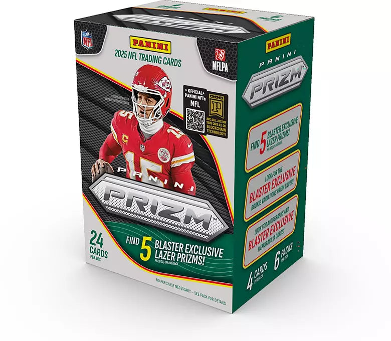 2025 Panini Prizm NFL Football Blaster Box (Laser Prizms)