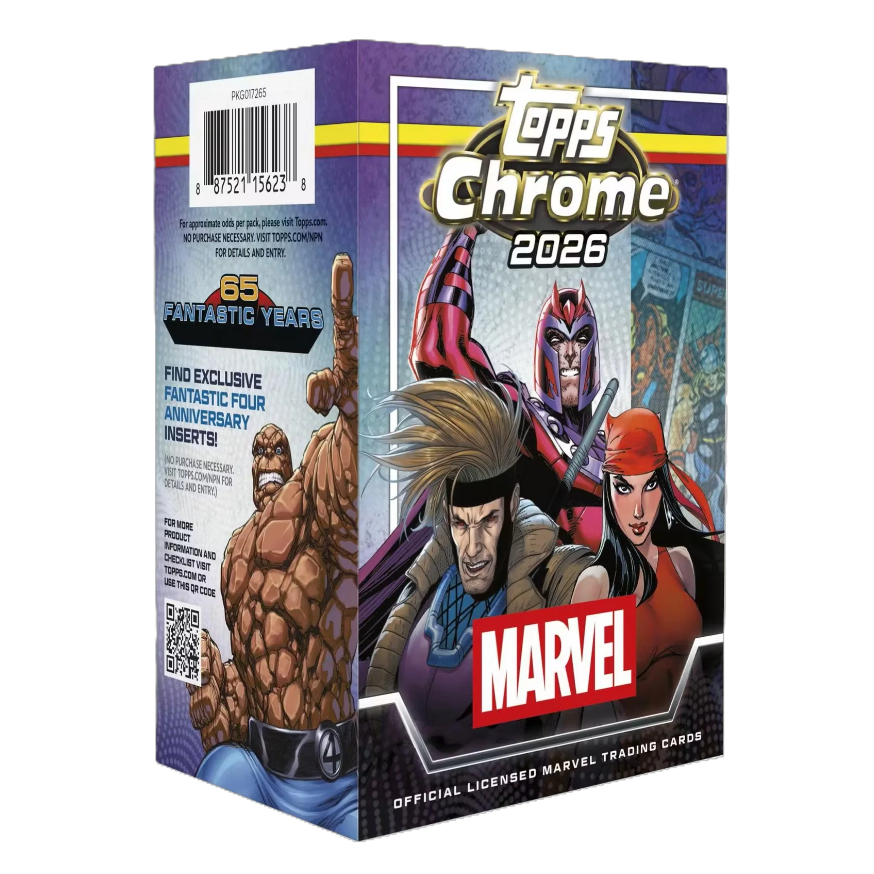 2026 Topps Chrome Marvel Blaster Box