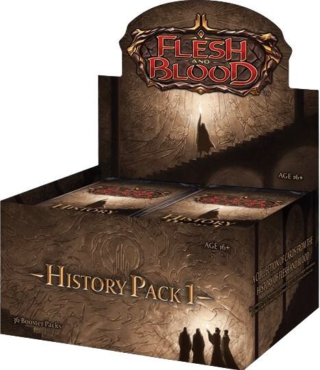 Flesh and Blood: History Pack 1 - TCG Booster Box