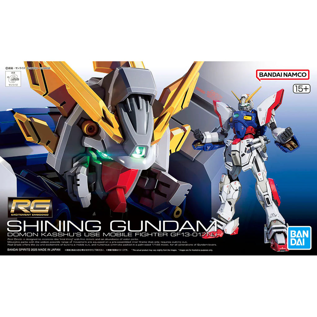 Bandai RG #042 1/144 GF13-017NJ Shining Gundam Model Kit